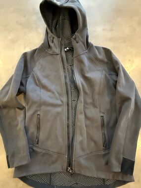 Under Armour Gray Hooded Utility Jacket